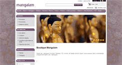 Desktop Screenshot of mangalam.eu