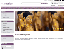 Tablet Screenshot of mangalam.eu